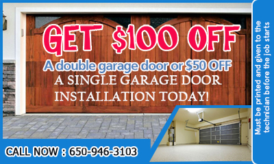 Garage Door Repair San Carlos coupon - download now!